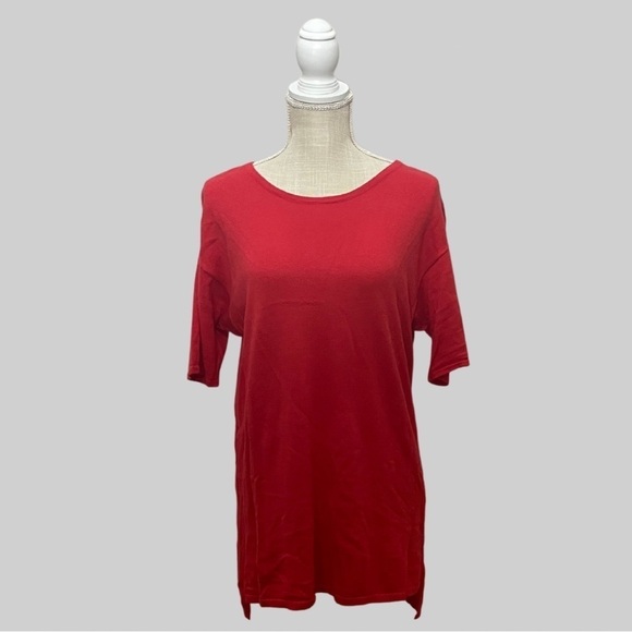 New York & Company Sweaters - Red Tunic Sweater